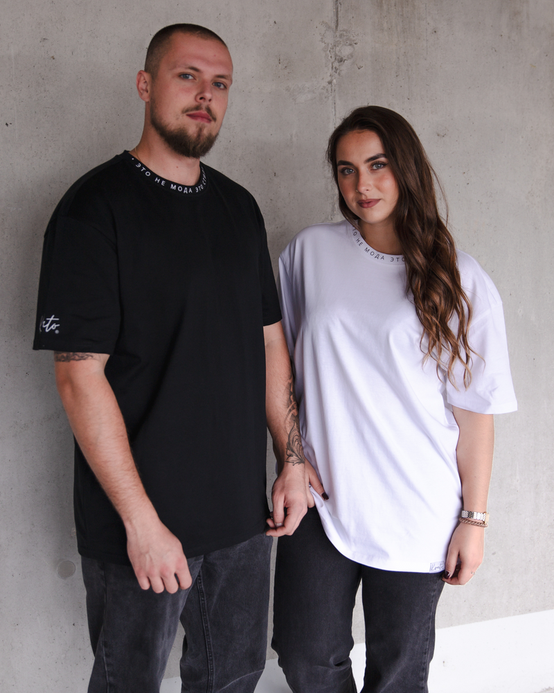 ETO NE MODA ETO STIL KRAGE OVERSIZE T-SHIRT