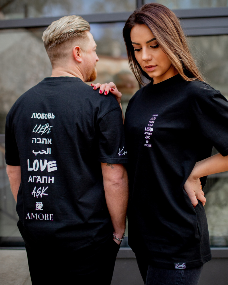 LIEBE LOVE OVERSIZE T-SHIRT