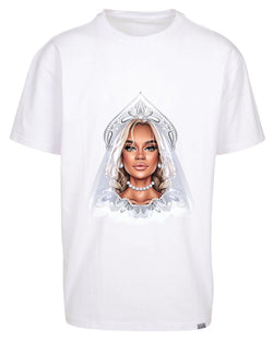 MADAME BRAUT VORNE OVERSIZE  T-SHIRT