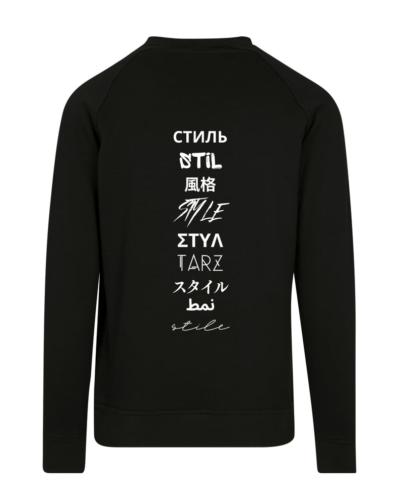 STIL STYLE HINTEN UNISEX SWEATER